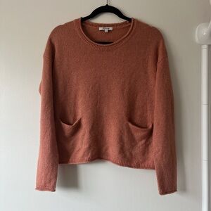 Madewell Women's Sweater in Warm Rust